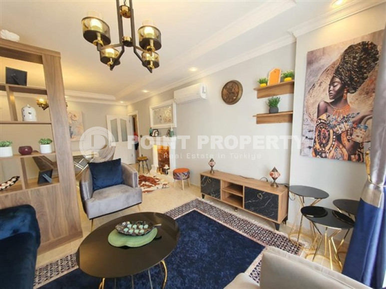 Апартаменты 2+1, общей площадью 110 м2, на 8-м этаже с роскошным панорамным видом на Торосские горы.-id-4271-фото-2