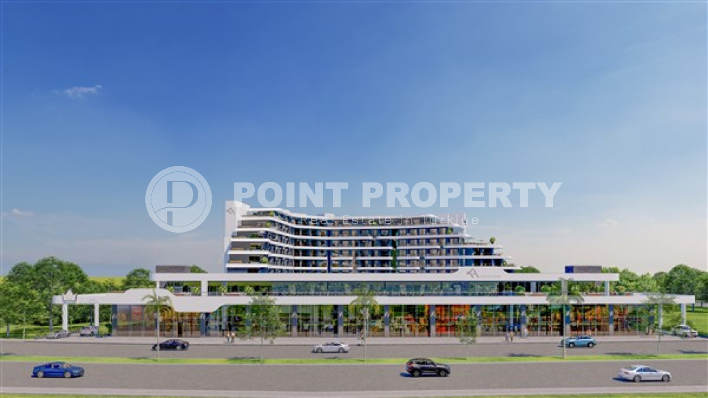 Апартаменты и коммерческая недвижимость в ультрасовременном комплексе отельного типа в перспективном районе Анталии Алтынташ.-id-4273-фото-3