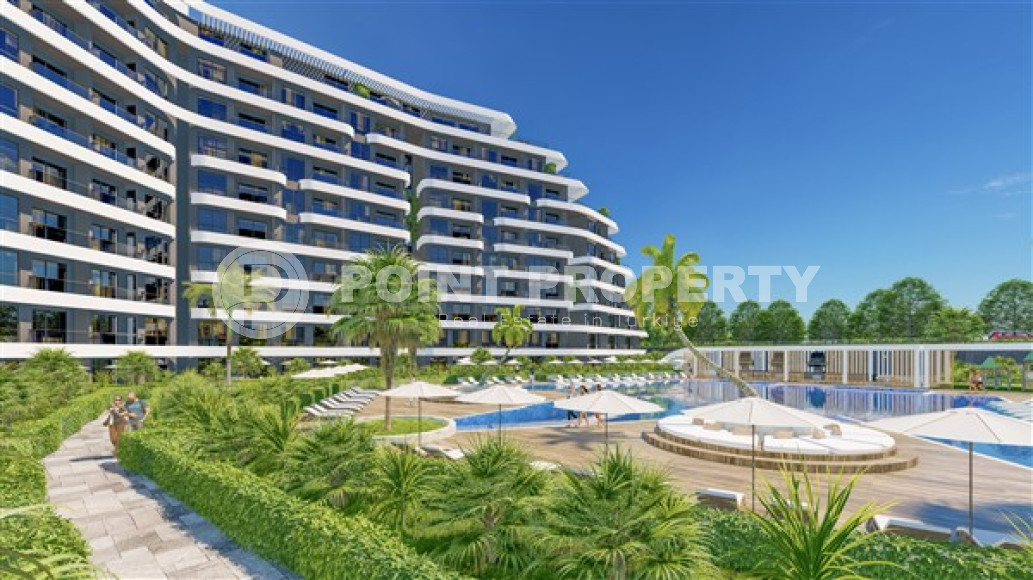 Апартаменты и коммерческая недвижимость в ультрасовременном комплексе отельного типа в перспективном районе Анталии Алтынташ.-id-4273-фото-4