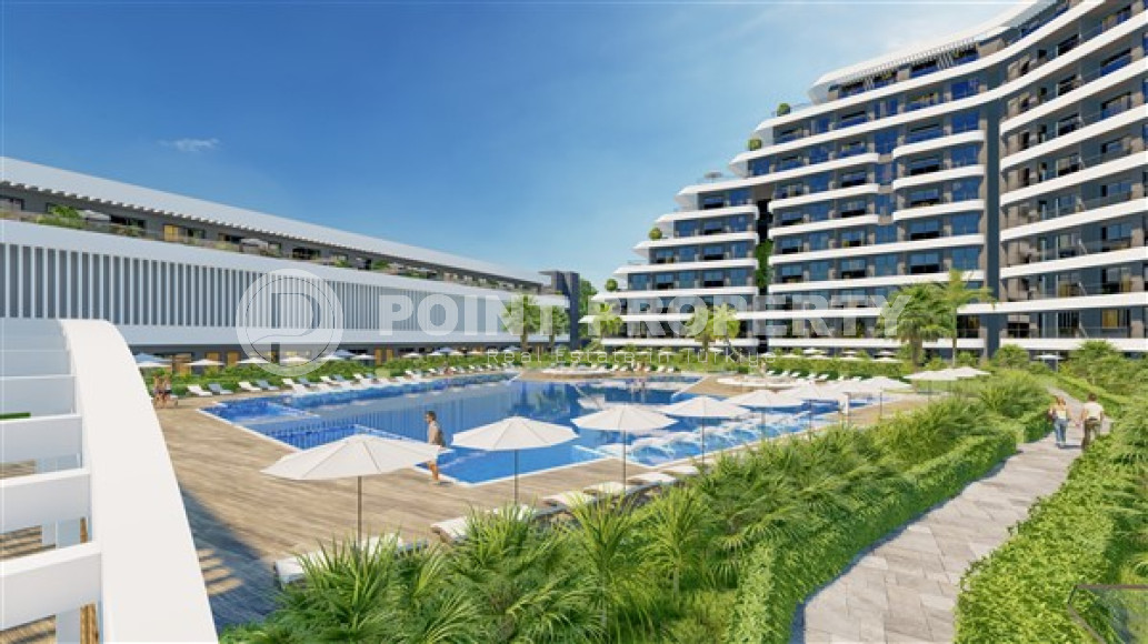 Апартаменты и коммерческая недвижимость в ультрасовременном комплексе отельного типа в перспективном районе Анталии Алтынташ.-id-4273-фото-5