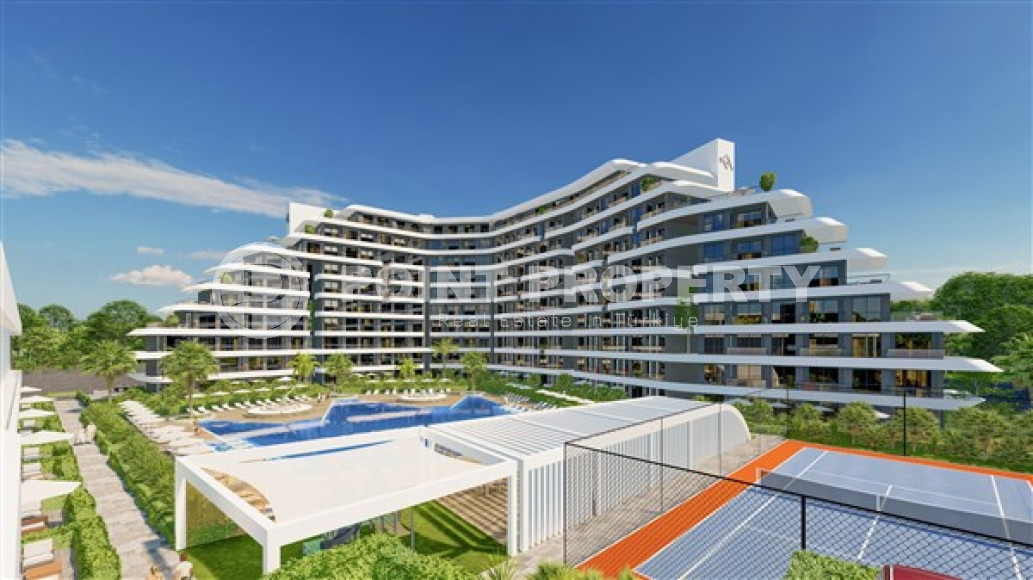 Апартаменты и коммерческая недвижимость в ультрасовременном комплексе отельного типа в перспективном районе Анталии Алтынташ.-id-4273-фото-6