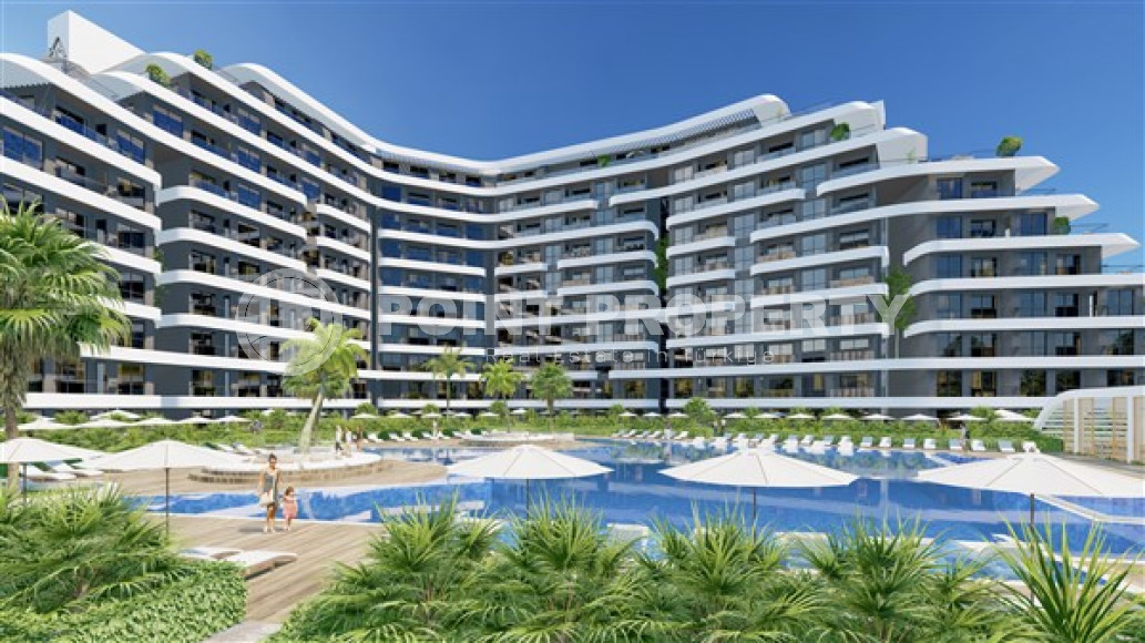 Апартаменты и коммерческая недвижимость в ультрасовременном комплексе отельного типа в перспективном районе Анталии Алтынташ.-id-4273-фото-7