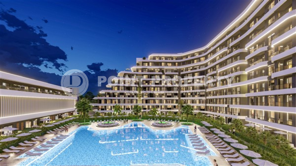 Апартаменты и коммерческая недвижимость в ультрасовременном комплексе отельного типа в перспективном районе Анталии Алтынташ.-id-4273-фото-12