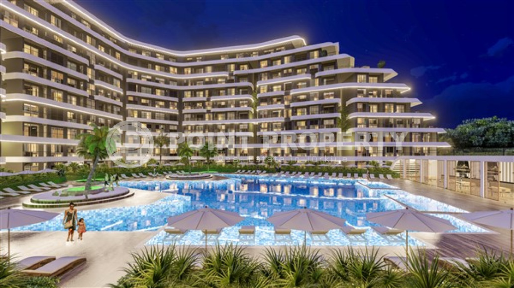 Апартаменты и коммерческая недвижимость в ультрасовременном комплексе отельного типа в перспективном районе Анталии Алтынташ.-id-4273-фото-13