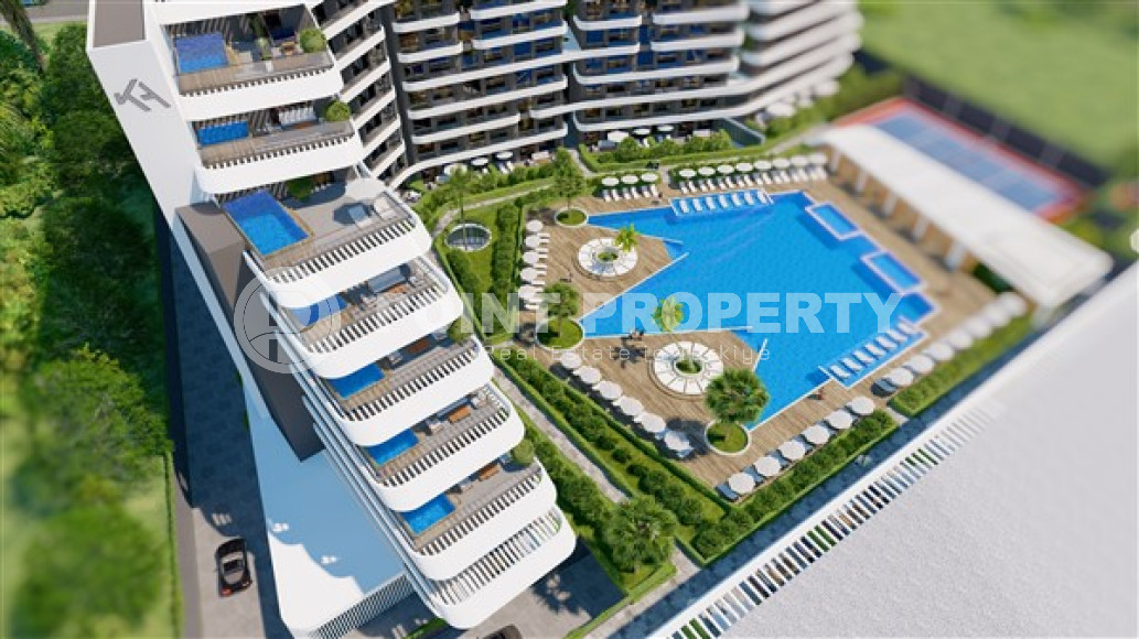 Апартаменты и коммерческая недвижимость в ультрасовременном комплексе отельного типа в перспективном районе Анталии Алтынташ.-id-4273-фото-14