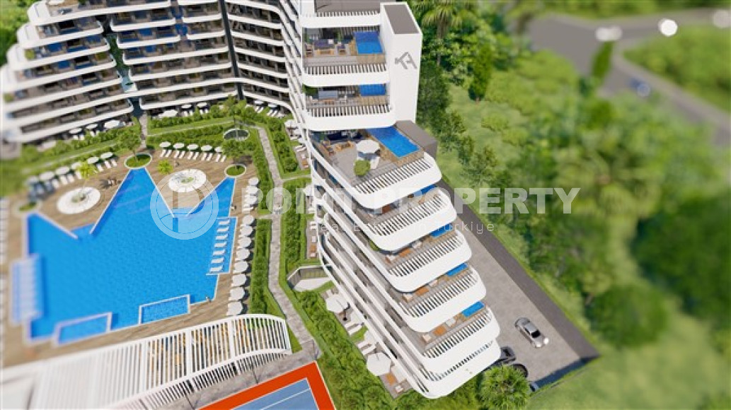 Апартаменты и коммерческая недвижимость в ультрасовременном комплексе отельного типа в перспективном районе Анталии Алтынташ.-id-4273-фото-15