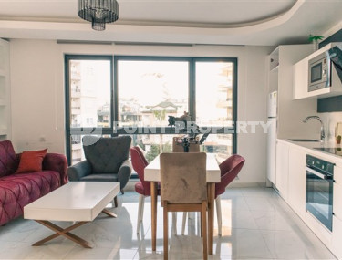 Элегантные апартаменты с площадью 100 м2 с балконом в центре Аланьи-id-4275-фото-2