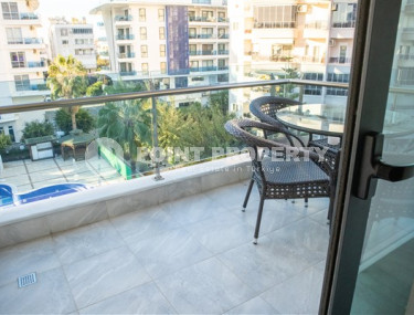 Элегантные апартаменты с площадью 100 м2 с балконом в центре Аланьи-id-4275-фото-5