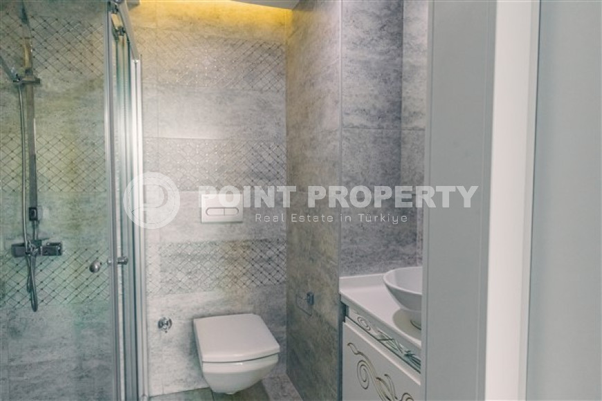 Элегантные апартаменты с площадью 100 м2 с балконом в центре Аланьи-id-4275-фото-8