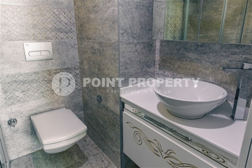 Элегантные апартаменты с площадью 100 м2 с балконом в центре Аланьи-id-4275-фото-9