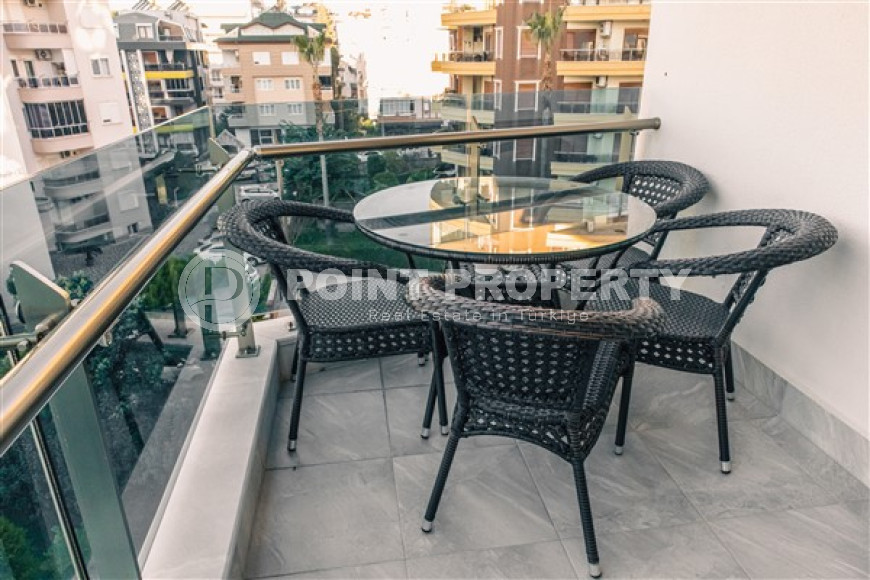 Элегантные апартаменты с площадью 100 м2 с балконом в центре Аланьи-id-4275-фото-10