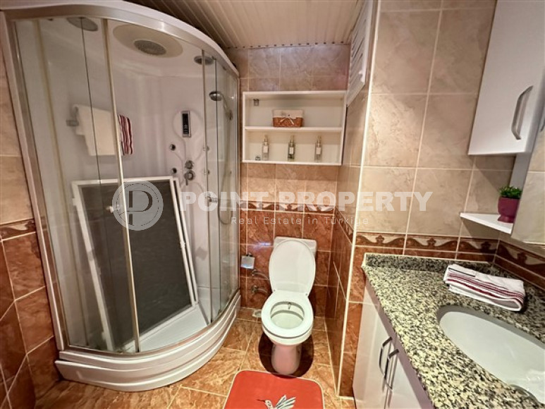 Ухоженная двухкомнатная квартира с мебелью в 500 метрах от моря, Тосмур-id-4277-фото-6