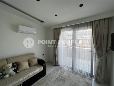 Двухуровневая квартира 115 м2 с роскошной мебелью и двумя ванными комнатами, центр Аланьи-id-4278-фото-2