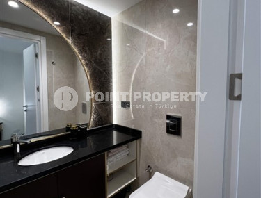 Двухуровневая квартира 115 м2 с роскошной мебелью и двумя ванными комнатами, центр Аланьи-id-4278-фото-4