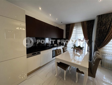 Двухуровневая квартира 115 м2 с роскошной мебелью и двумя ванными комнатами, центр Аланьи-id-4278-фото-5