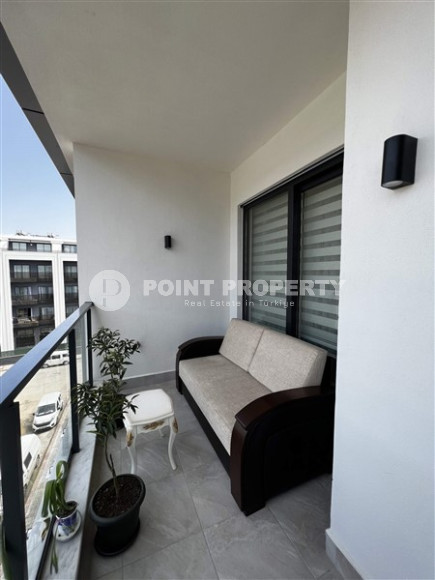 Двухуровневая квартира 115 м2 с роскошной мебелью и двумя ванными комнатами, центр Аланьи-id-4278-фото-7