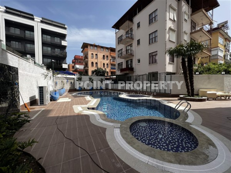 Двухуровневая квартира 115 м2 с роскошной мебелью и двумя ванными комнатами, центр Аланьи-id-4278-фото-8