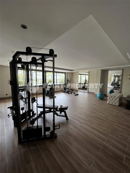 Двухуровневая квартира 115 м2 с роскошной мебелью и двумя ванными комнатами, центр Аланьи-id-4278-фото-10