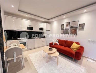 Светлая уютная квартира 1+1 в 350 метрах от моря в центре Аланьи.-id-4285-фото-3