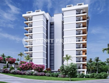 Апартаменты 1+1, общей площадью 59 м2, в новой резиденции на этапе строительства в районе Авсаллар.-id-4286-фото-2