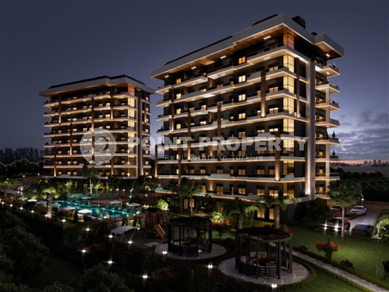 Новый проект - апартаменты разной планировки и квадратуры в резиденции на стадии строительства в перспективном районе Аланьи Паяллар.-id-4290-фото-6