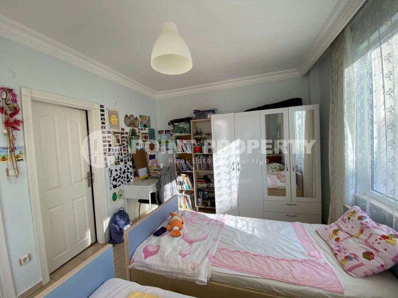 Просторная квартира 2+1 на 1-м этаже в доме с бассейном и большим зеленым садом.-id-4294-фото-13