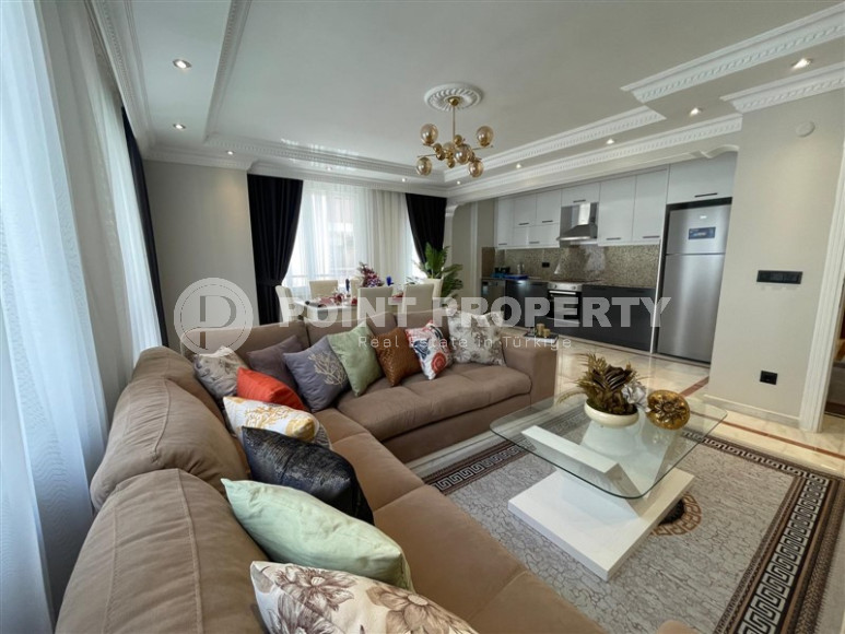 Компактная квартира с двумя спальными комнатами в центре популярного благоустроенного района Оба.-id-4295-фото-2