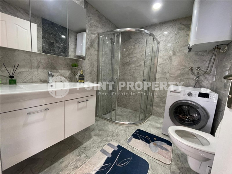 Компактная квартира с двумя спальными комнатами в центре популярного благоустроенного района Оба.-id-4295-фото-7