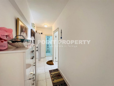 Недорогая двухкомнатная квартира 65 м2 в 300 метрах от пляжа Кейкубат, центр Аланьи-id-4300-фото-5