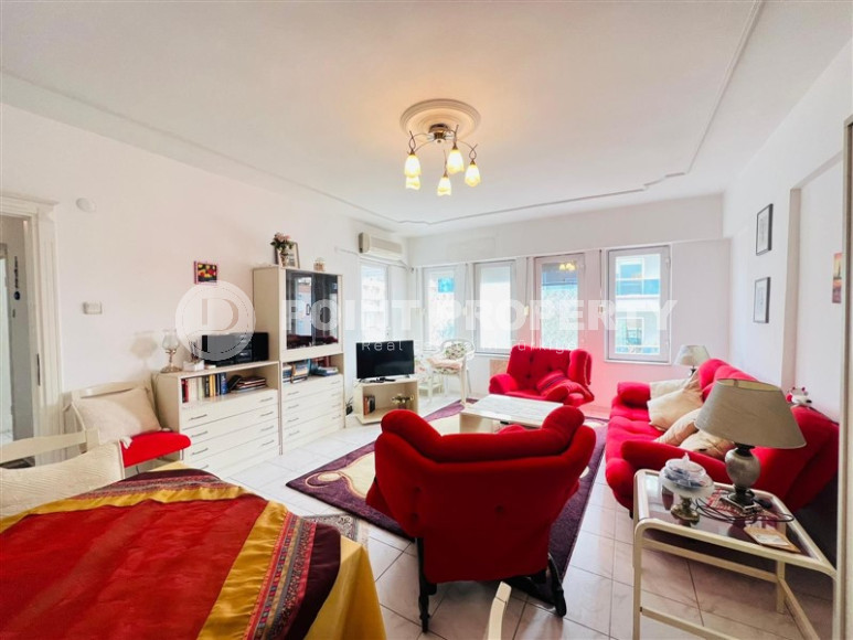 Недорогая двухкомнатная квартира 65 м2 в 300 метрах от пляжа Кейкубат, центр Аланьи-id-4300-фото-13