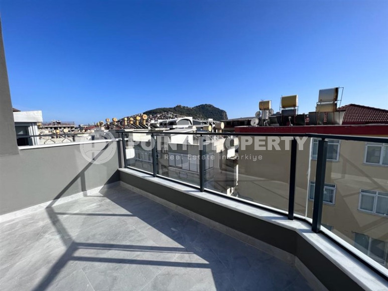 Абсолютно новый дуплекс 110 м2 в комплексе 2022 года постройки, центр Аланьи-id-4301-фото-6