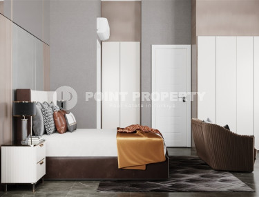 Эксклюзивный проект. Трехэтажные виллы 4+1 с собственным бассейном в живописном районе Алании, в Паяллар. До моря 150м-id-1354-фото-5