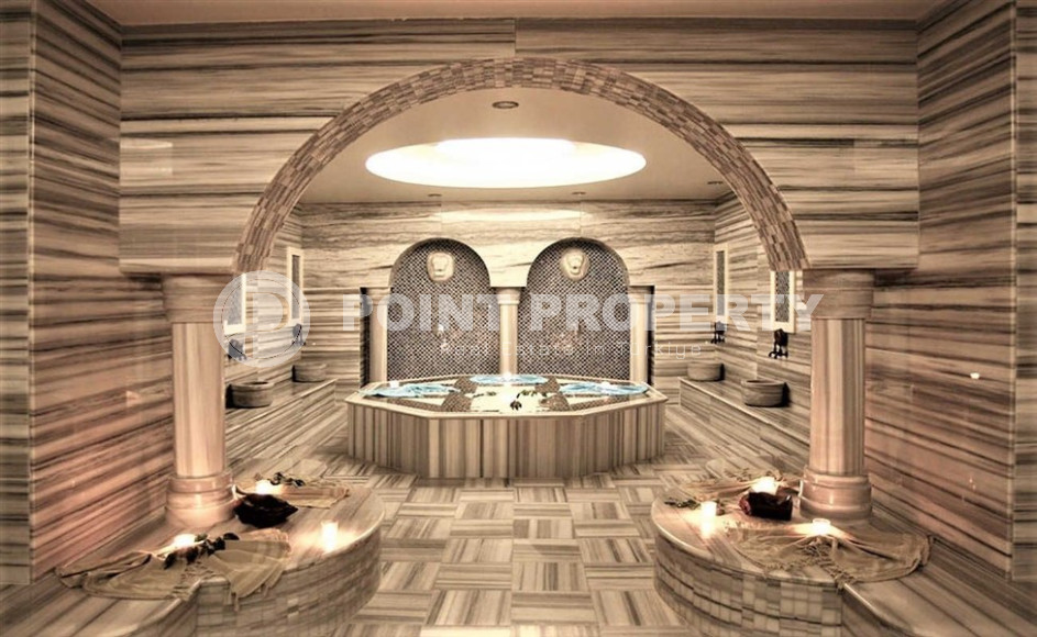 Hotel apartment 100 m2 in a high-rise residence with luxurious infrastructure, Kargicak district-id-4304-photo-23