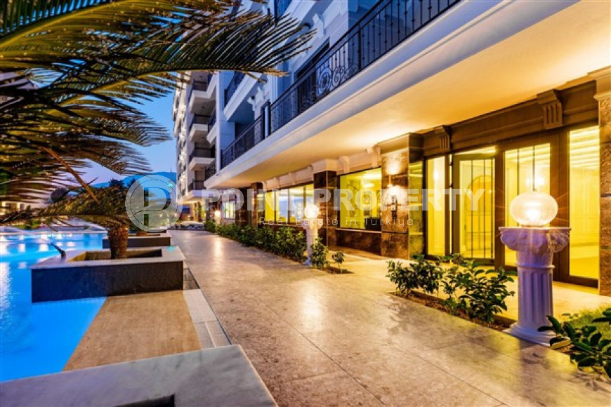 Modern apartment 82 m2 with luxurious furniture and interior, Kargicak district-id-4305-photo-12