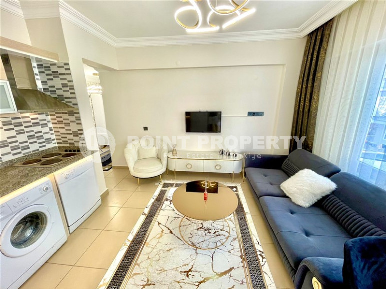 Furnished cozy apartment 2+1 with an area of 80 m2 in the Oba district. 300 meters to the beach-id-1355-photo-3