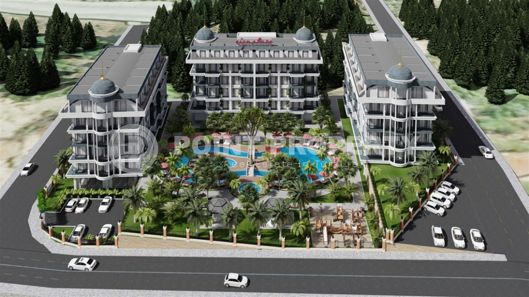 New project - apartments in the prestigious Oba area. The construction completion date is July 2025.-id-4309-photo-7
