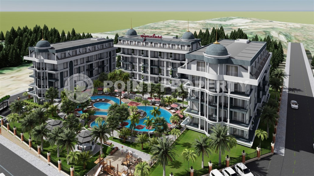 New project - apartments in the prestigious Oba area. The construction completion date is July 2025.-id-4309-photo-11
