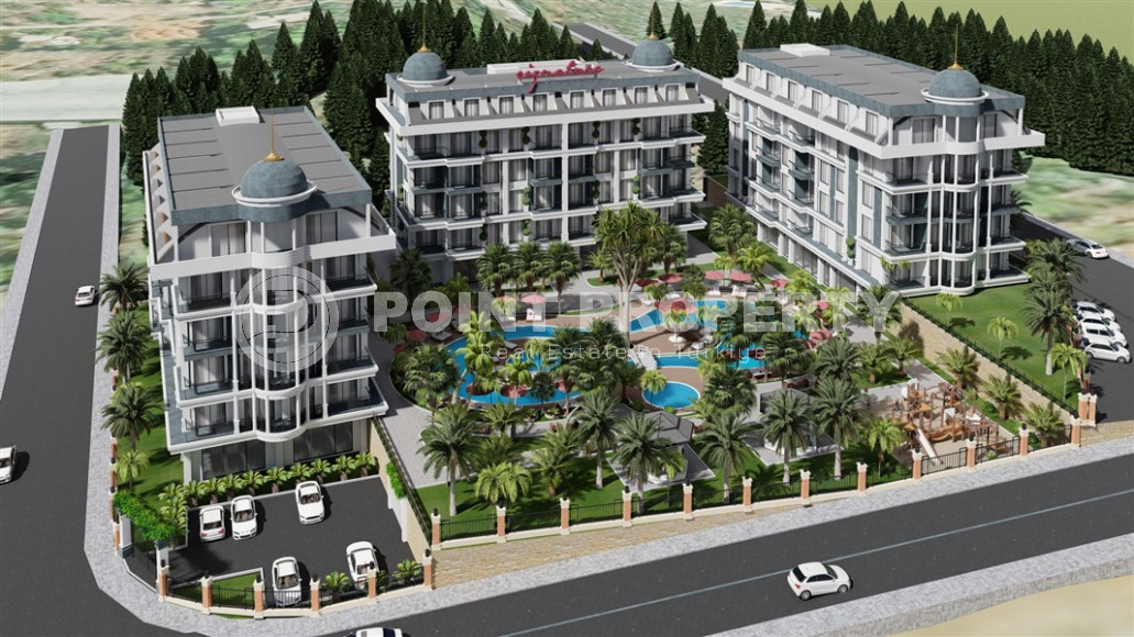 New project - apartments in the prestigious Oba area. The construction completion date is July 2025.-id-4309-photo-15
