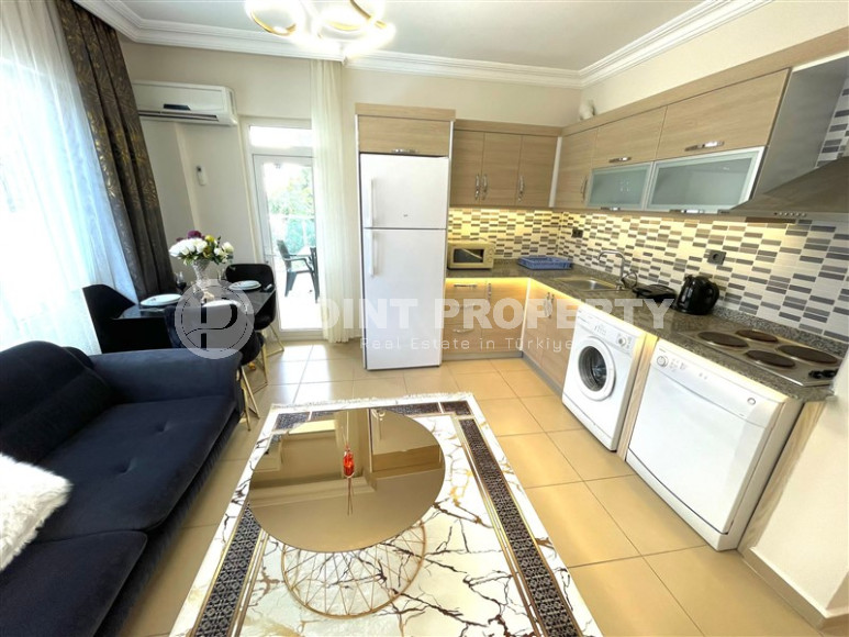 Furnished cozy apartment 2+1 with an area of 80 m2 in the Oba district. 300 meters to the beach-id-1355-photo-4