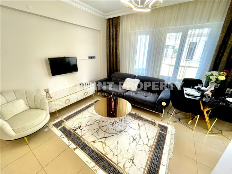 Furnished cozy apartment 2+1 with an area of 80 m2 in the Oba district. 300 meters to the beach-id-1355-photo-5