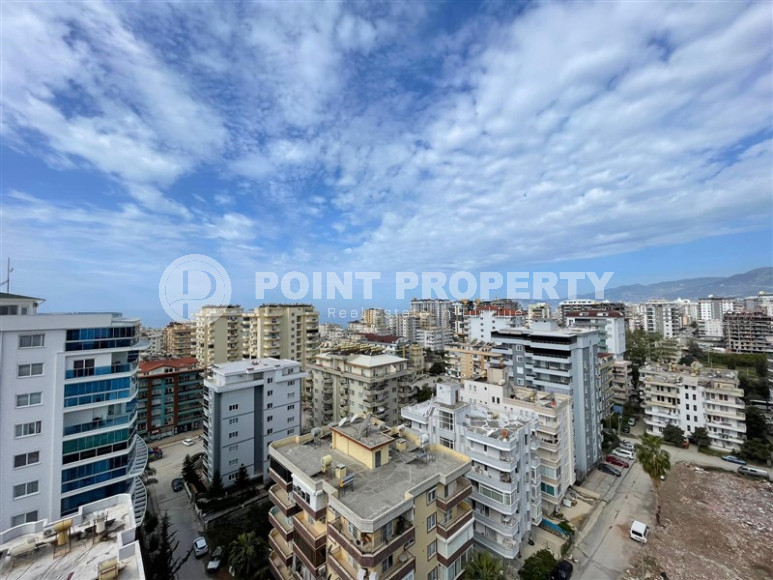 Four-room two-level apartment with furniture on the 12th floor and attic, Mahmutlar-id-4310-photo-19