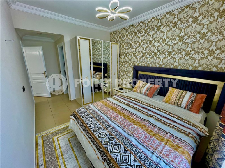 Furnished cozy apartment 2+1 with an area of 80 m2 in the Oba district. 300 meters to the beach-id-1355-photo-7