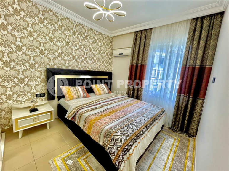 Furnished cozy apartment 2+1 with an area of 80 m2 in the Oba district. 300 meters to the beach-id-1355-photo-8