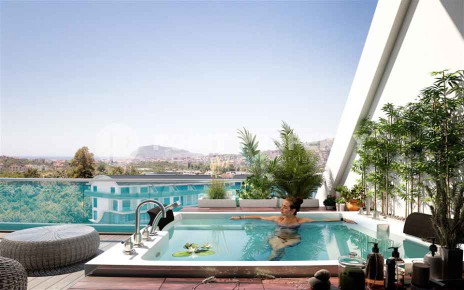 A new grandiose premium class project with apartments of different layouts and sea views in the elite Oba district.-id-1046-photo-8