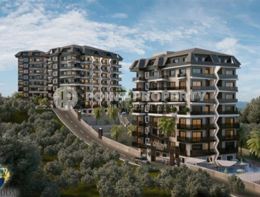 Two-room apartment in a new residence at the stage of completion of construction work, Avsallar-id-4318-photo-1