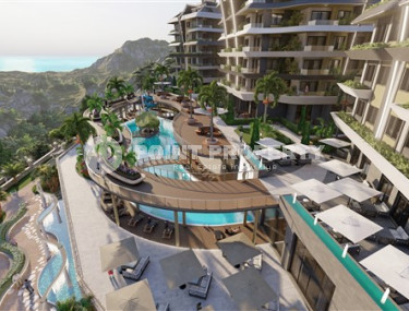 Studio apartment with an area of 50 m2 in a residence under construction consisting of three buildings, Mahmutlar-id-4330-photo-2