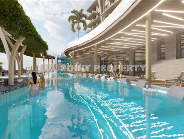 Studio apartment with an area of 50 m2 in a residence under construction consisting of three buildings, Mahmutlar-id-4330-photo-3