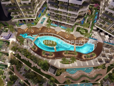 Studio apartment with an area of 50 m2 in a residence under construction consisting of three buildings, Mahmutlar-id-4330-photo-4