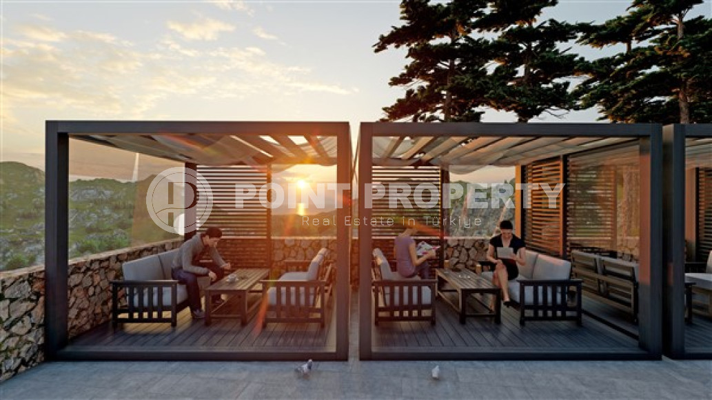 Studio apartment with an area of 50 m2 in a residence under construction consisting of three buildings, Mahmutlar-id-4330-photo-7