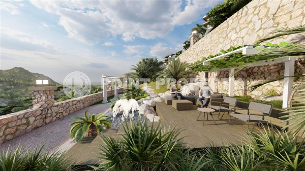 Studio apartment with an area of 50 m2 in a residence under construction consisting of three buildings, Mahmutlar-id-4330-photo-8